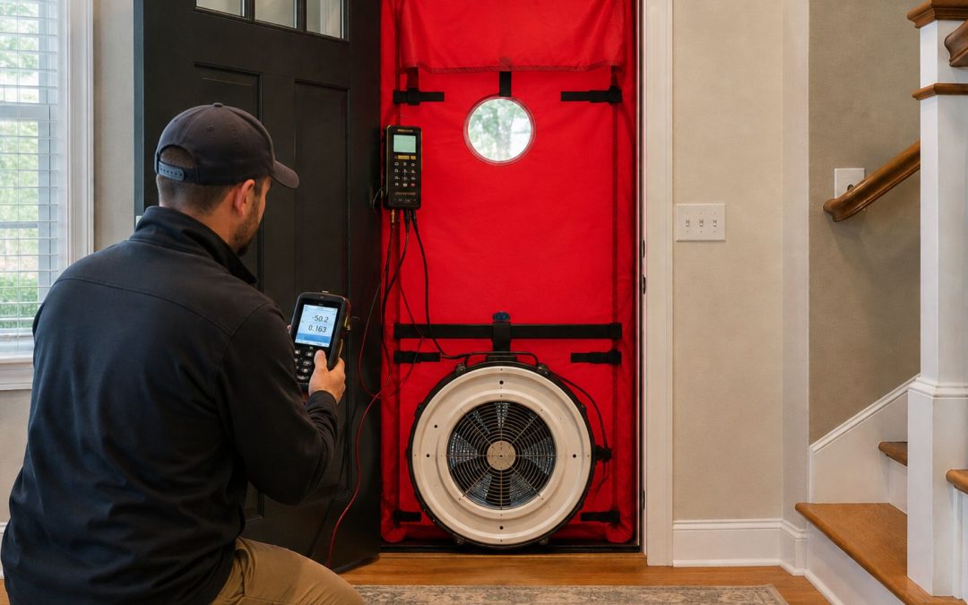 What Is a Blower Door Test (+ Signs You Might Need One)